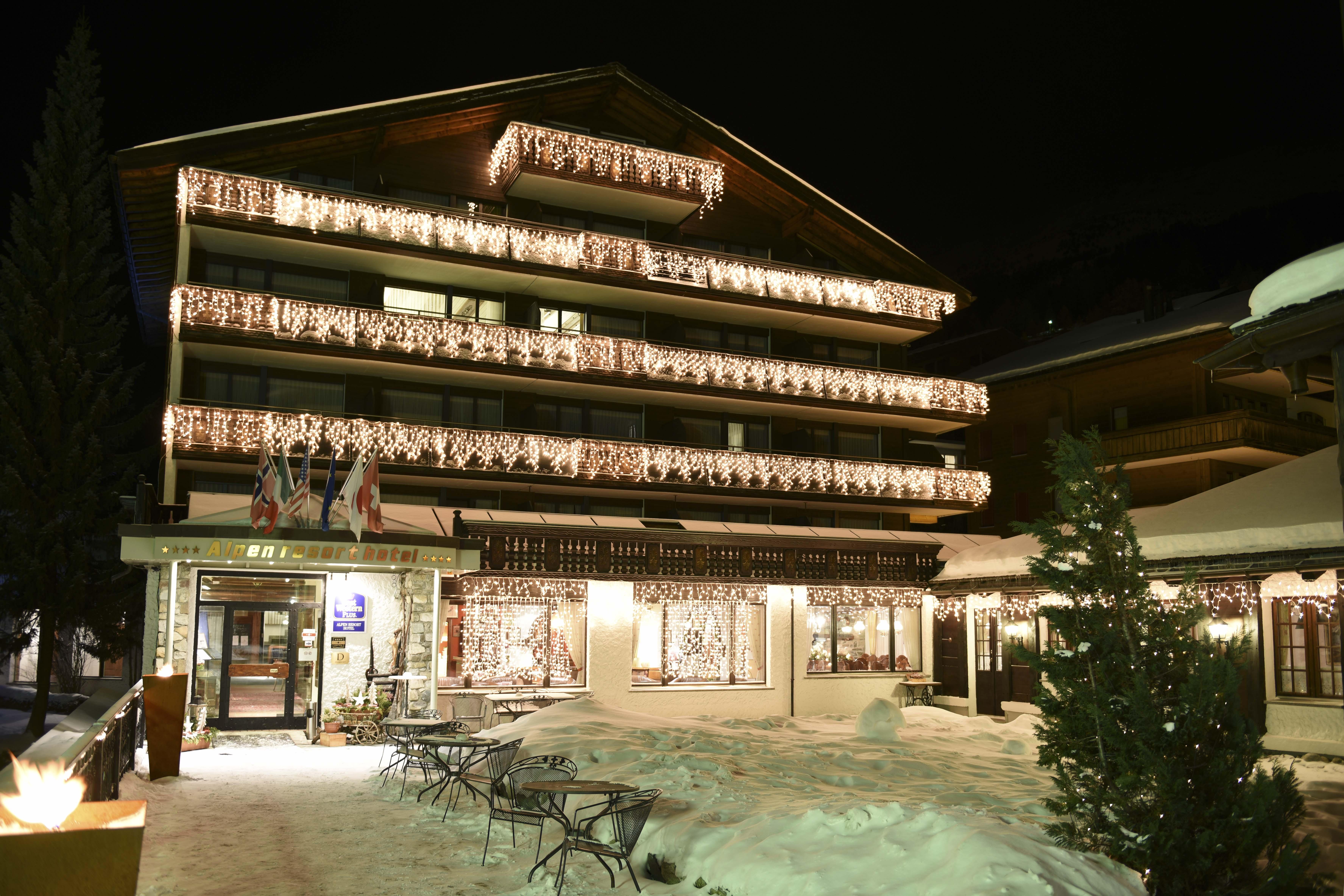 Alpen Resort Hotel Zermatt Exterior foto